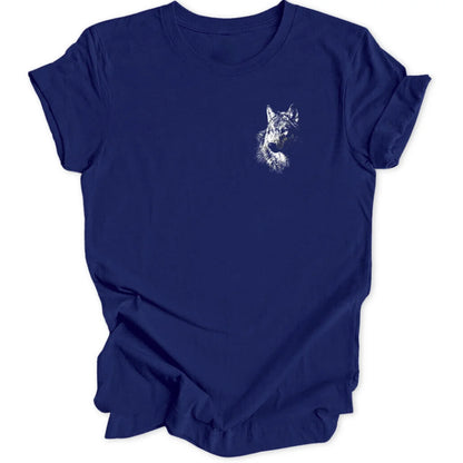 Wild Wolf Mini-Print - Navy