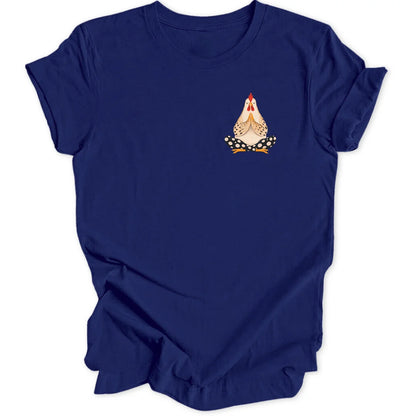 Namasté Chicken Mini-Print - Navy