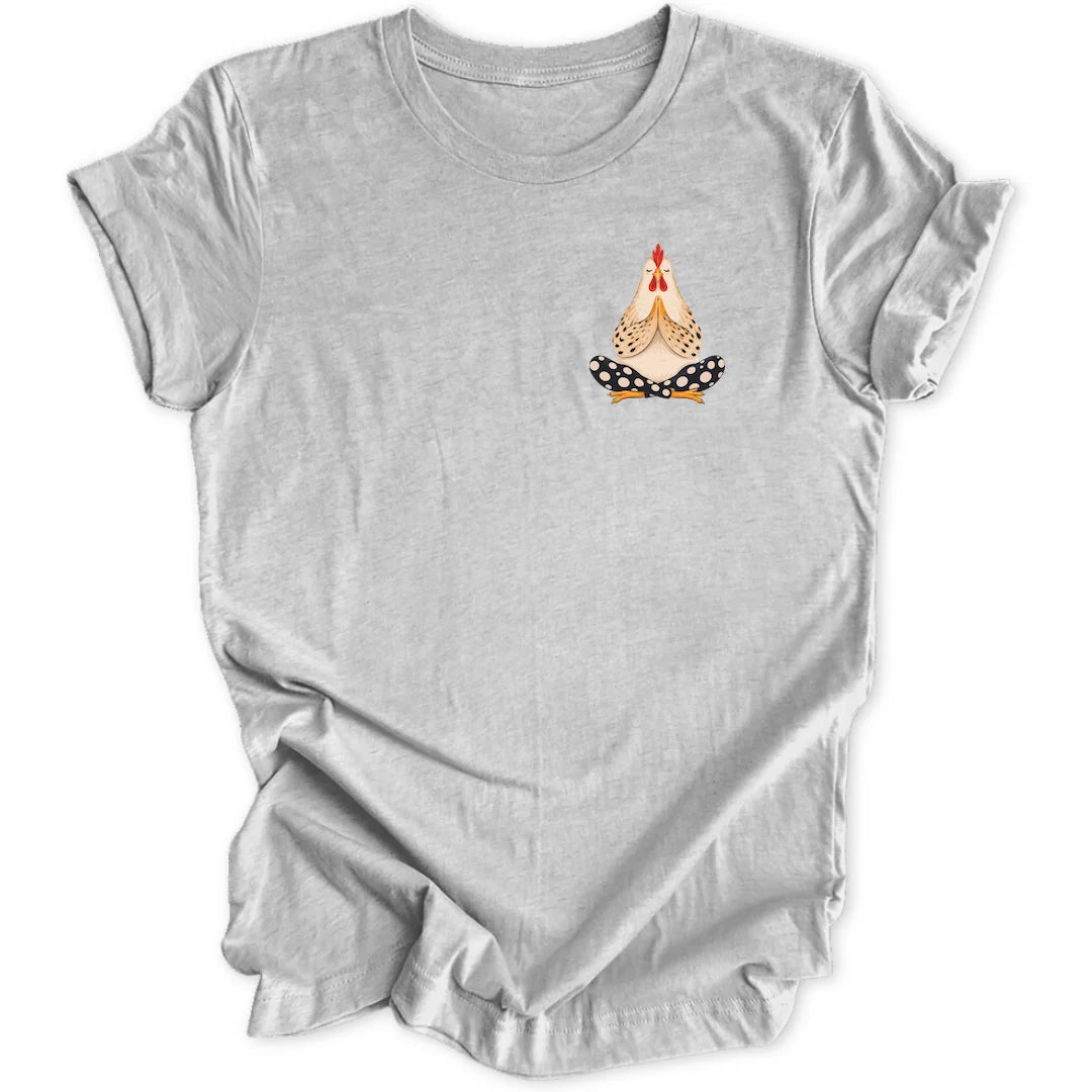 Namasté Chicken Mini-Print - Sport Grey