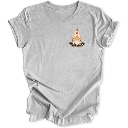 Namasté Chicken Mini-Print - Sport Grey