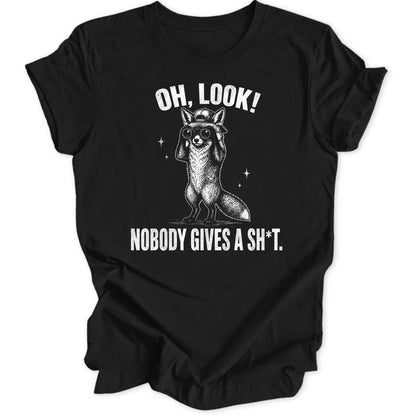 Oh Look Fox - Black