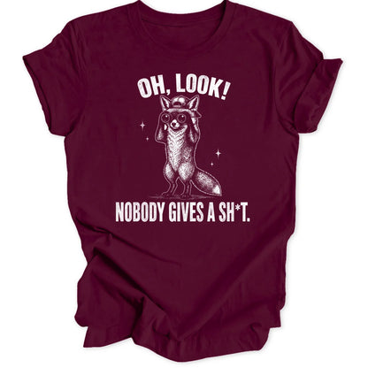 Oh Look Fox - Maroon