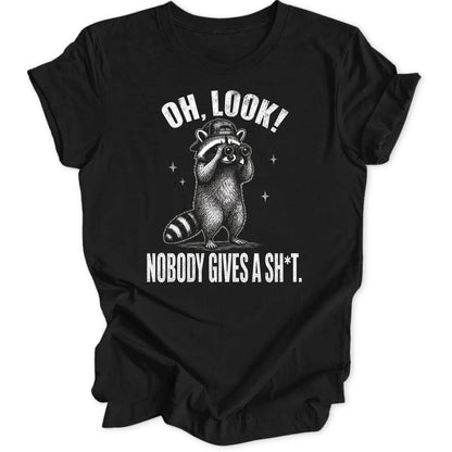 Oh Look Raccoon - Black