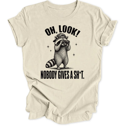 Oh Look Raccoon - Natural