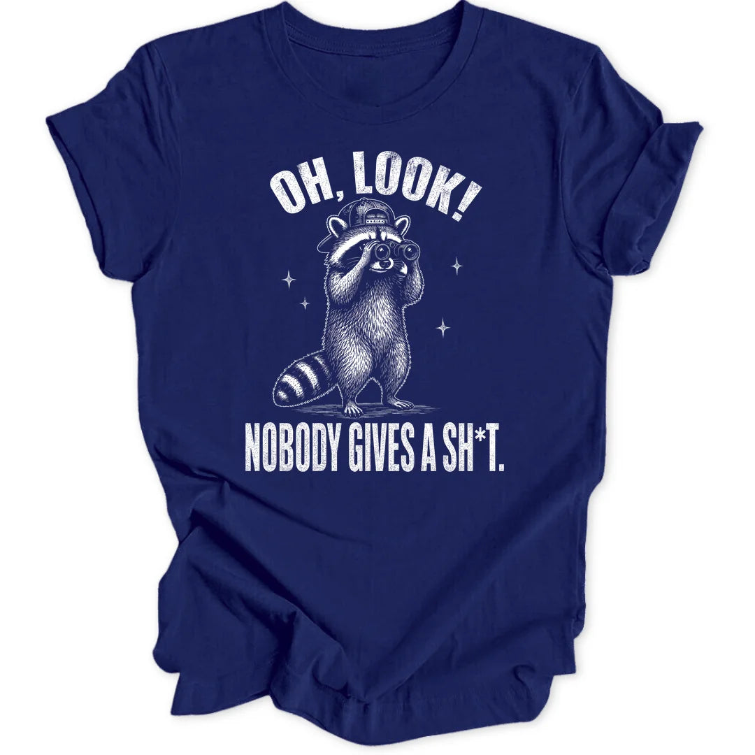 Oh Look Raccoon - Navy