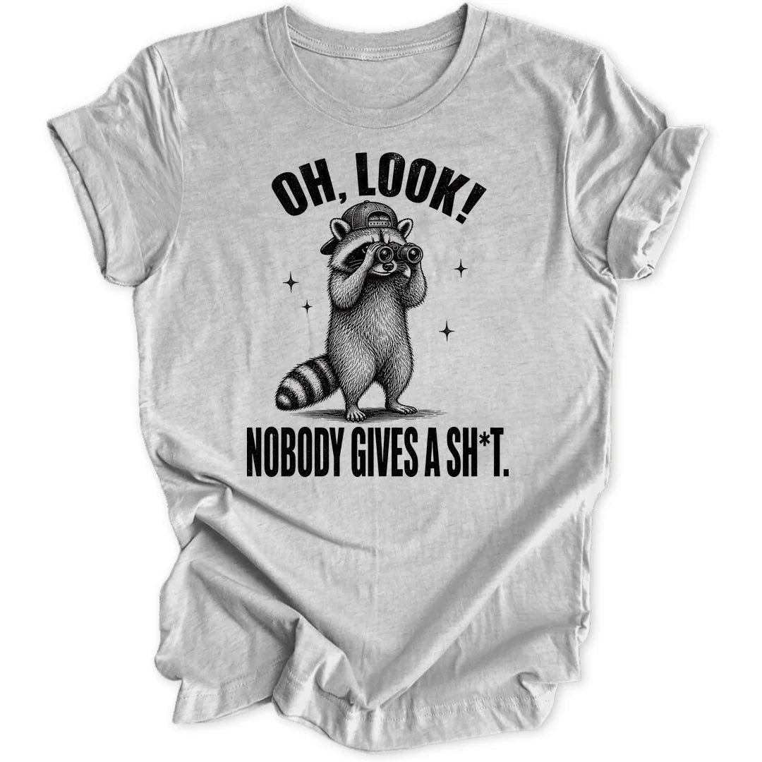 Oh Look Raccoon - Sport Grey