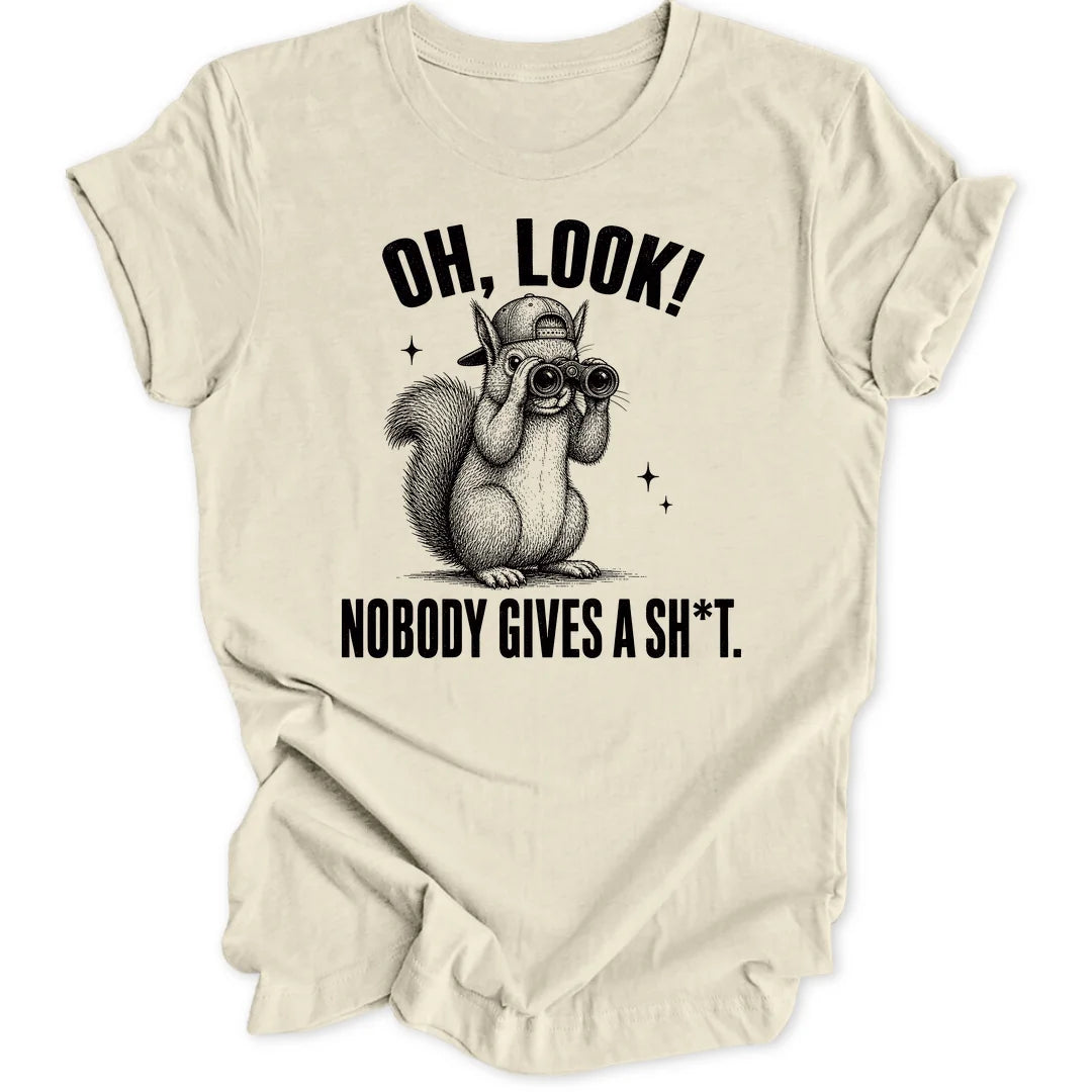 Oh Look Squirrel - Natural