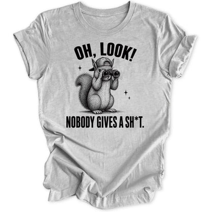 Oh Look Squirrel - Sport Grey