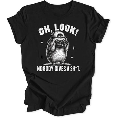 Oh Look Hedgehog - Black