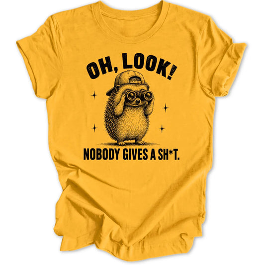 Oh Look Hedgehog - Gold