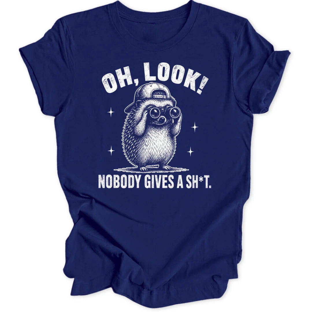 Oh Look Hedgehog - Navy