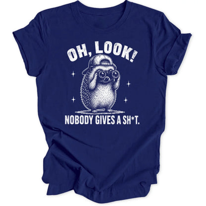Oh Look Hedgehog - Navy