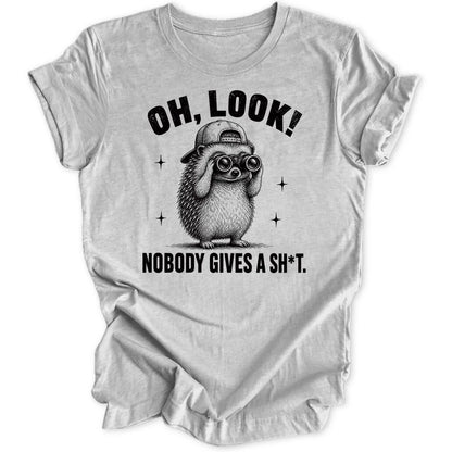 Oh Look Hedgehog - Sport Grey