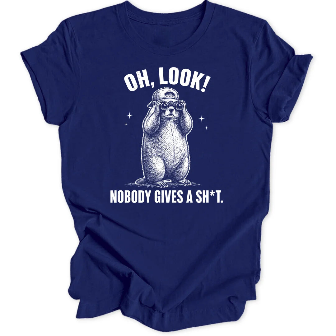 Oh Look Marmot - Navy
