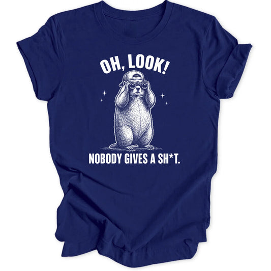 Oh Look Marmot - Navy
