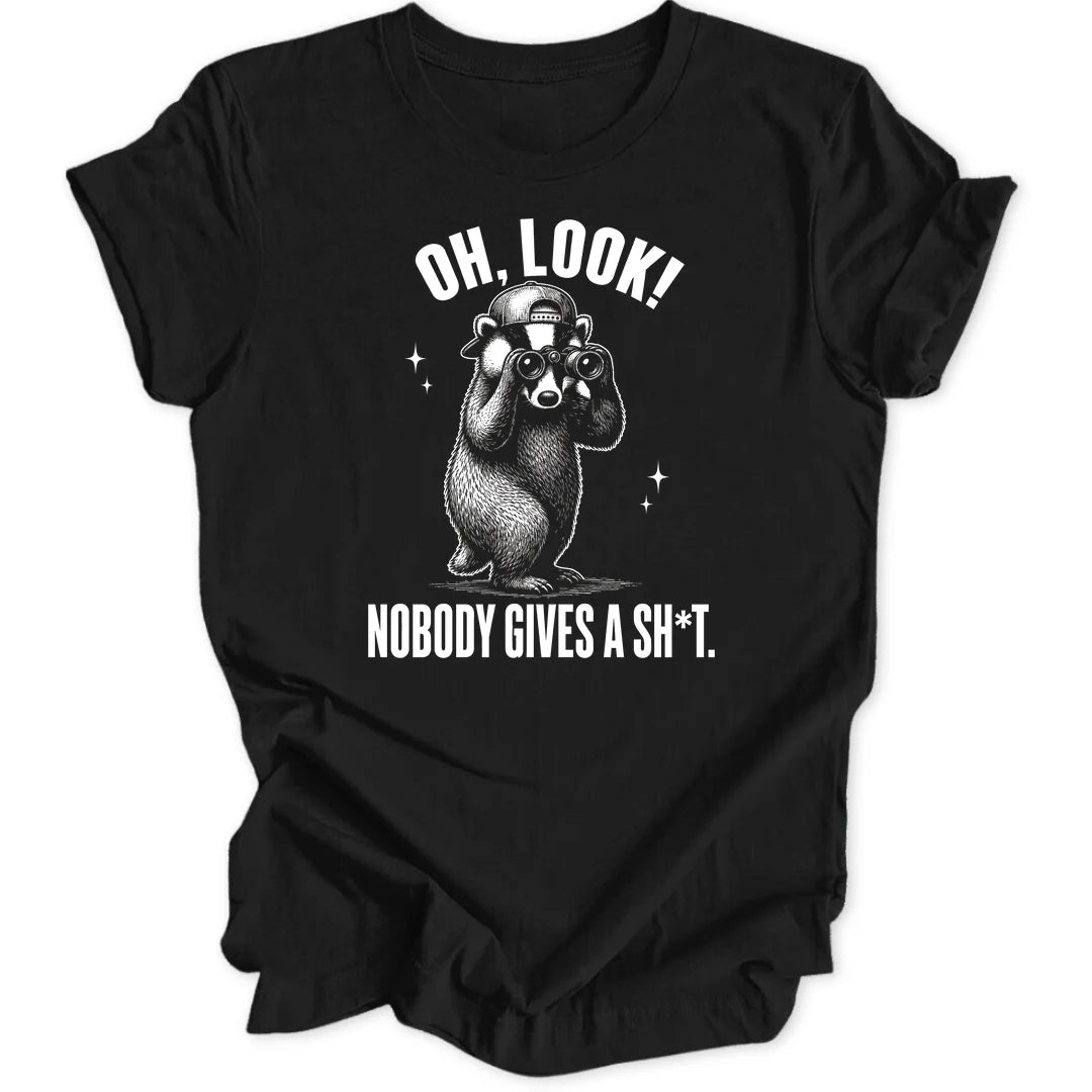 Oh Look Badger - Black