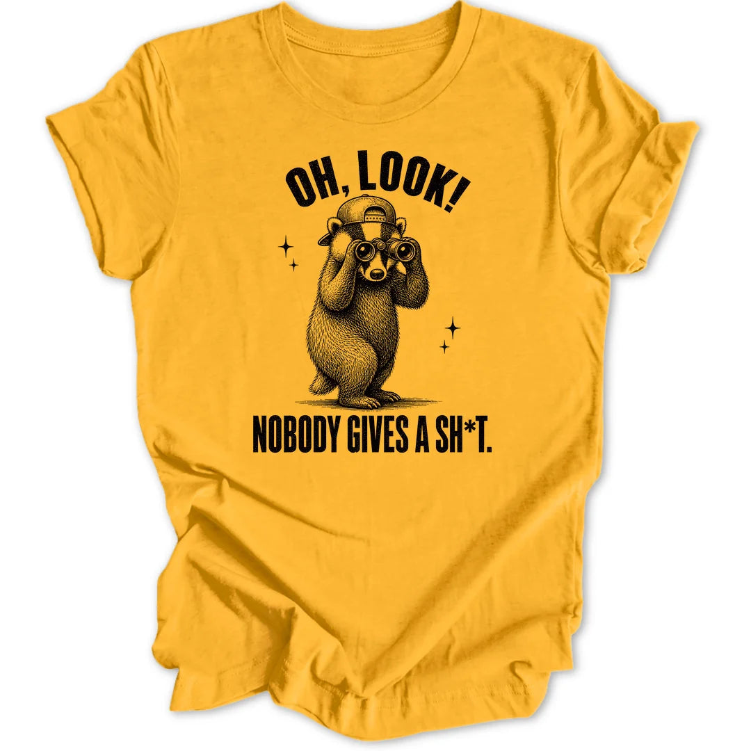 Oh Look Badger - Gold