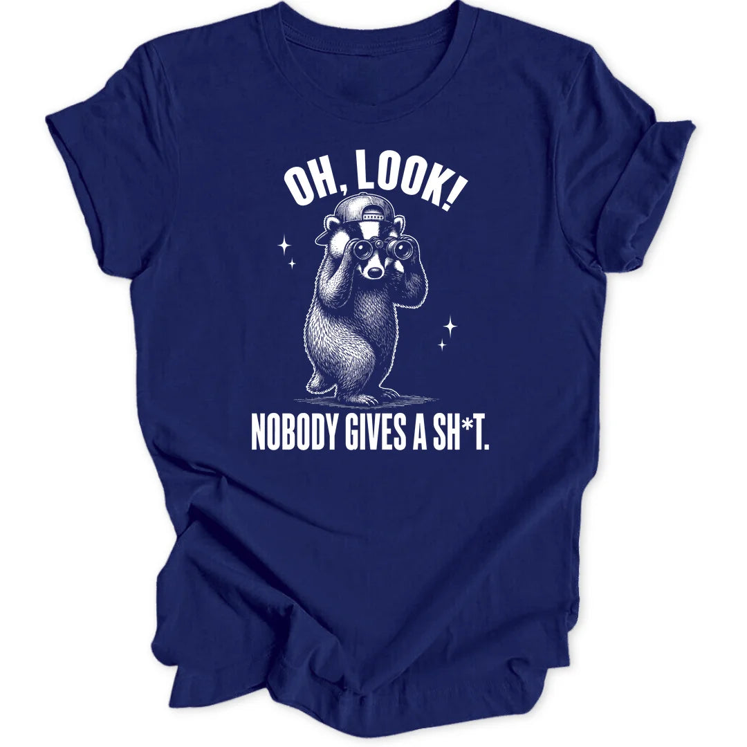 Oh Look Badger - Navy