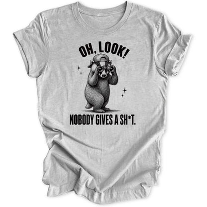 Oh Look Badger - Sport Grey