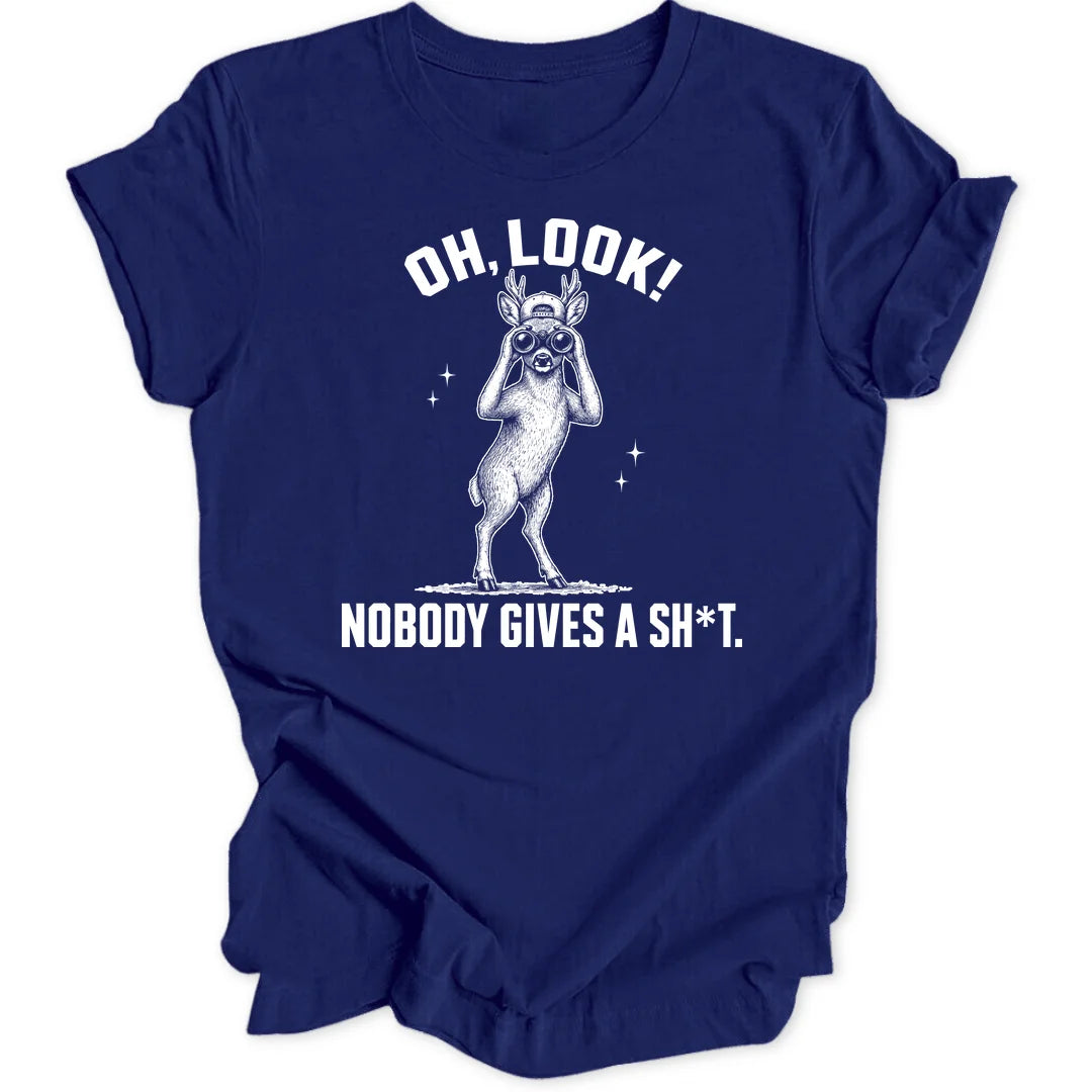 Oh Look Roe Deer - Navy