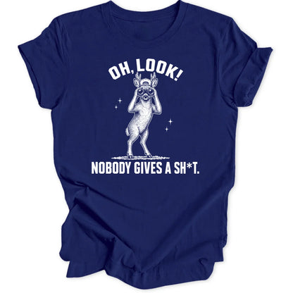 Oh Look Roe Deer - Navy