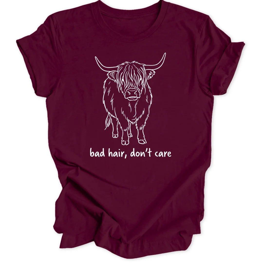 Bad Hair - Maroon