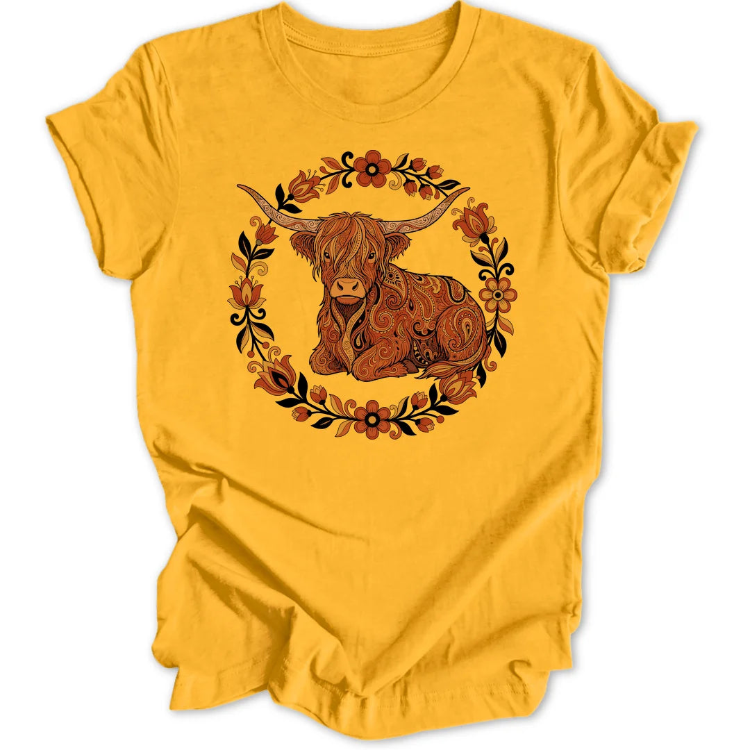 Folk Cow - Gold