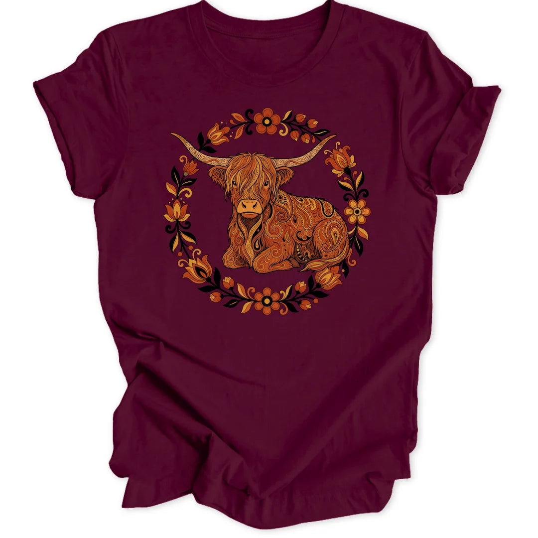 Folk Cow - Maroon