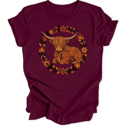 Folk Cow - Maroon