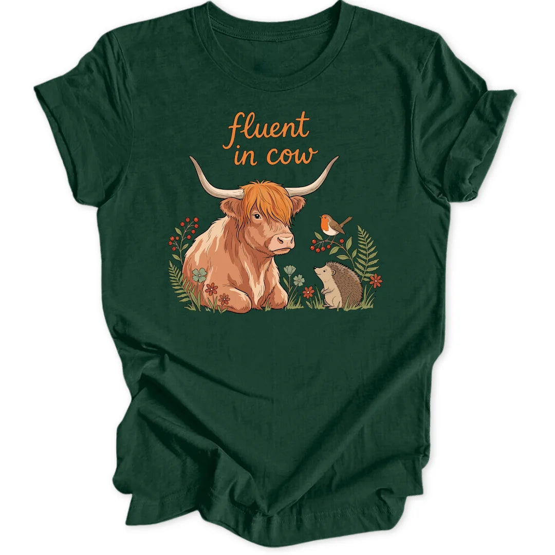 Fluent Cow - Forest Green