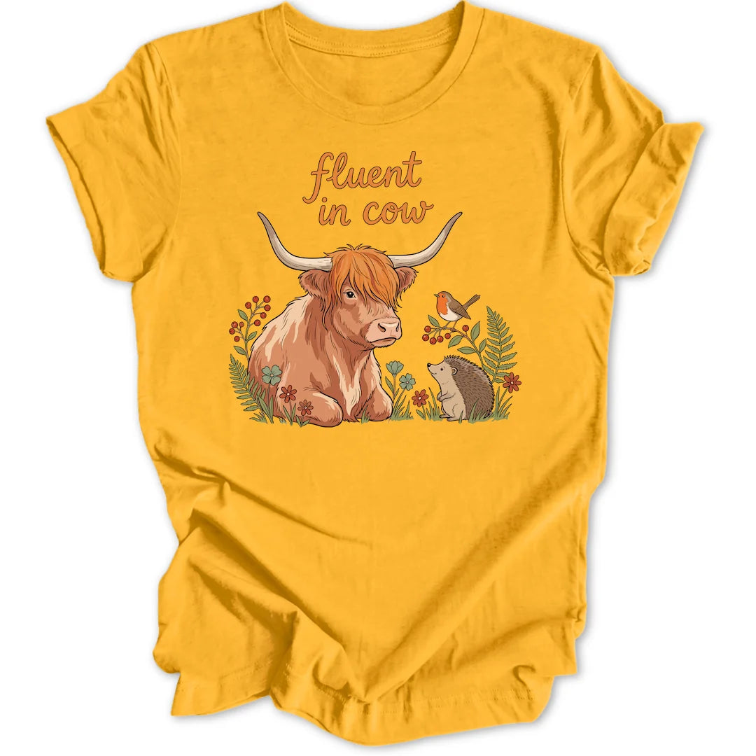 Fluent Cow - Gold