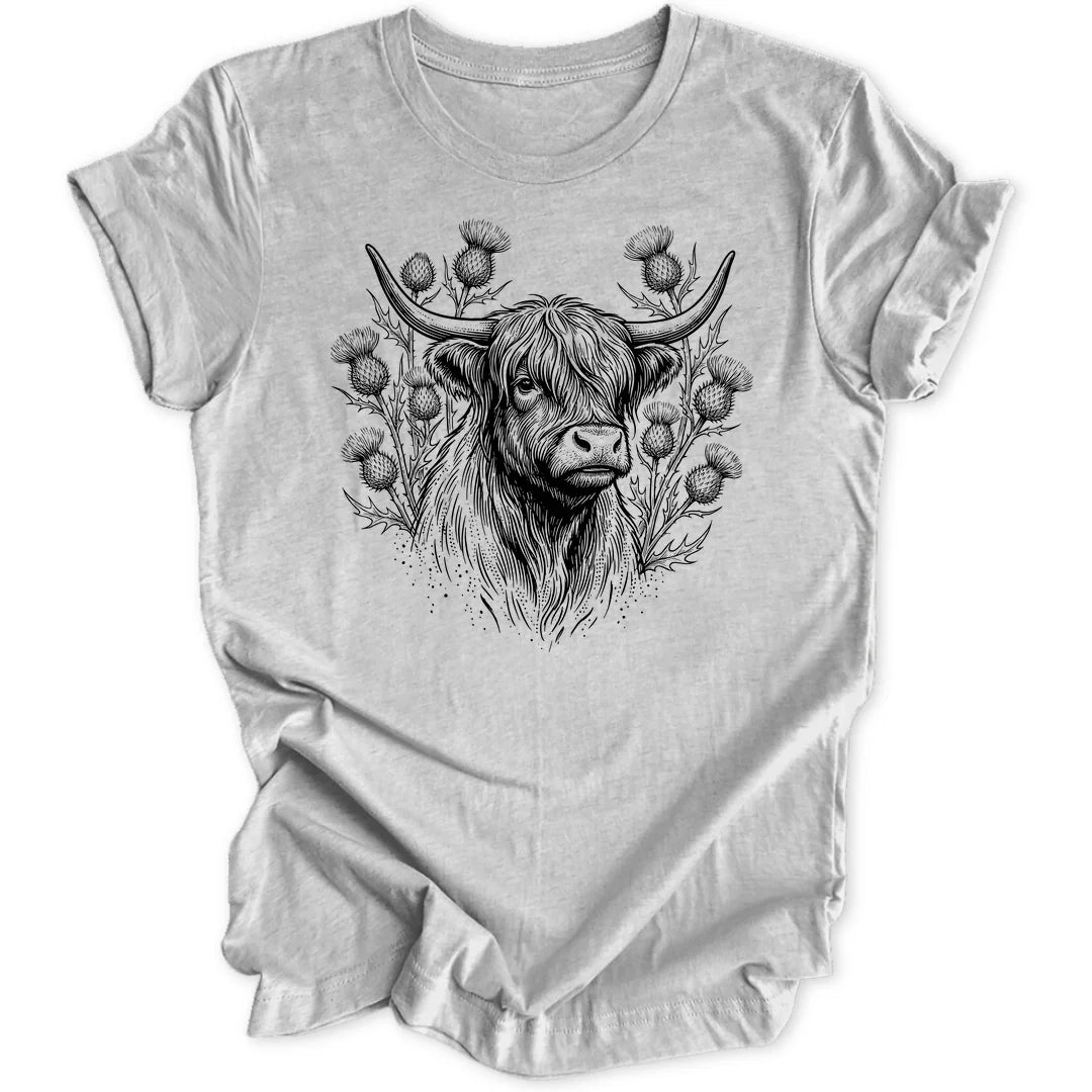 Thistle Cow - Sport Grey