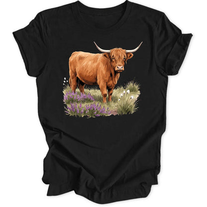 Heather Cow - Black