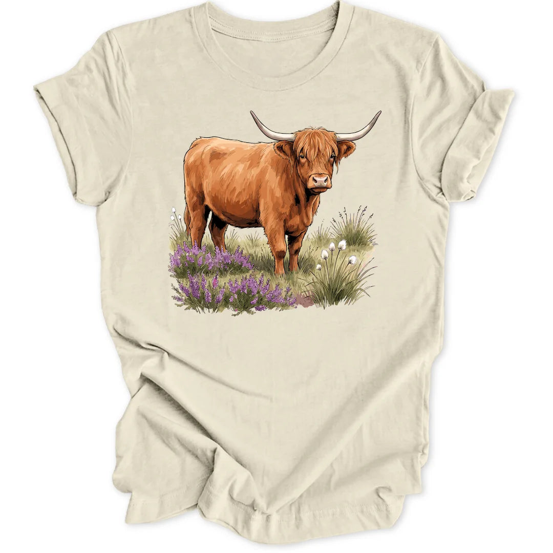 Heather Cow - Natural