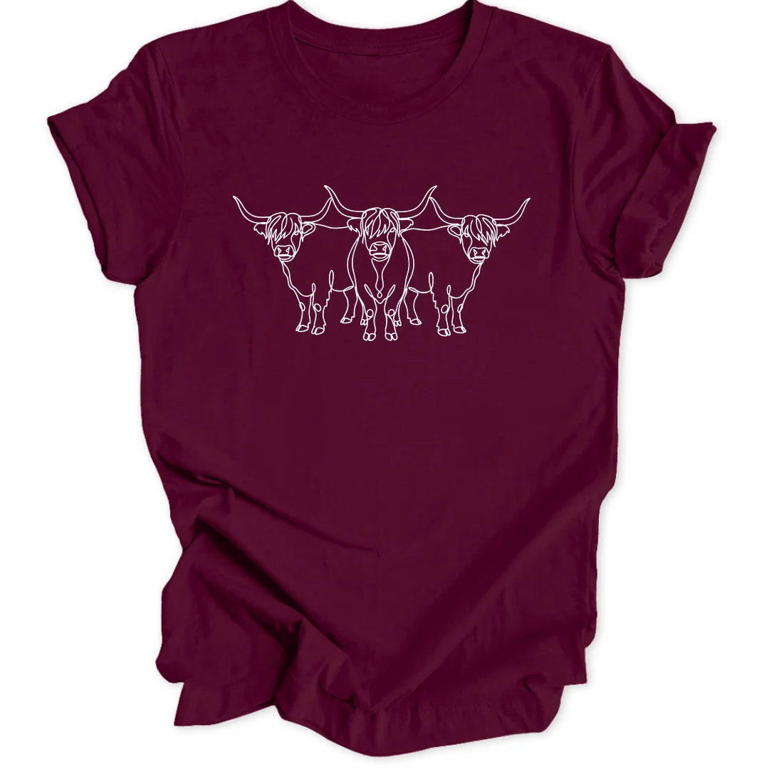 Line Herd - Maroon