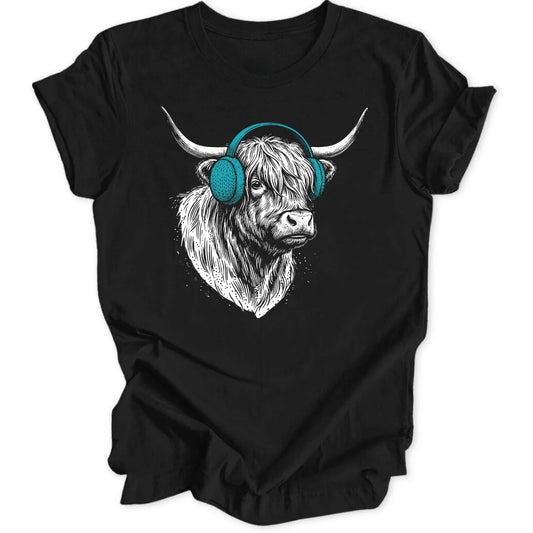 Earmuff Cow - Black