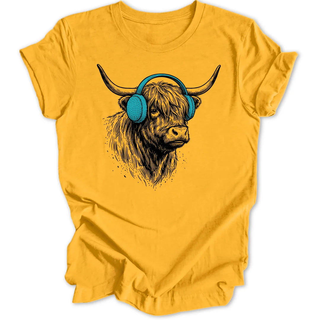 Earmuff Cow - Gold