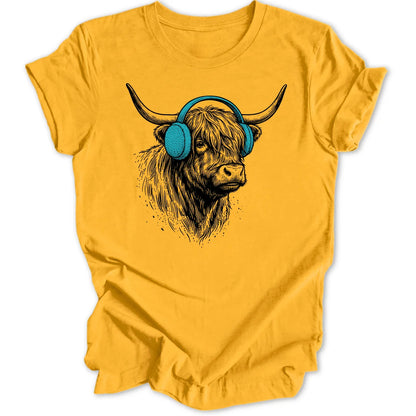 Earmuff Cow - Gold