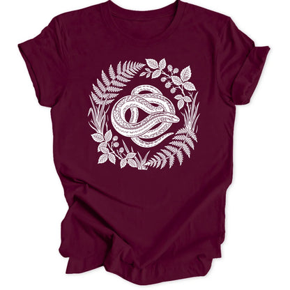 Blindschleiche Kranz - Maroon