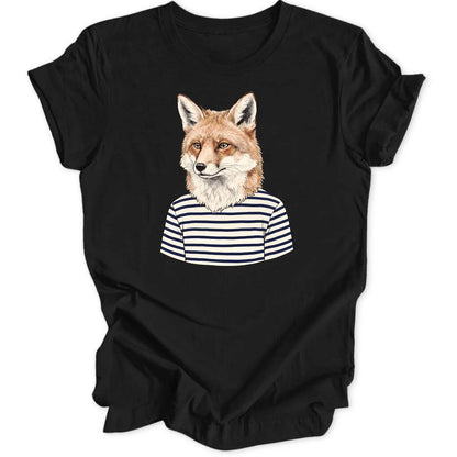 Ringelshirt Fuchs - Black