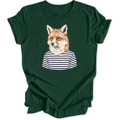 Ringelshirt Fuchs - Forest Green