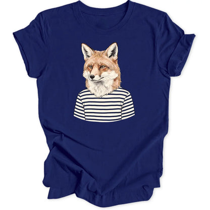 Ringelshirt Fuchs - Navy