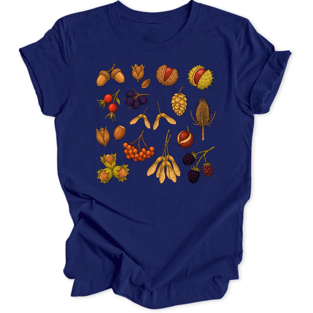 Herbstfruechte - Navy