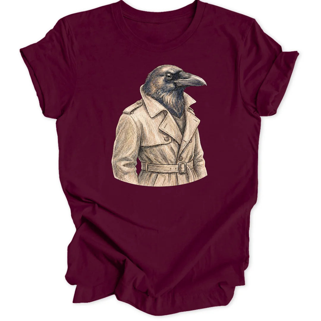 Trenchcoat Rabe - Maroon