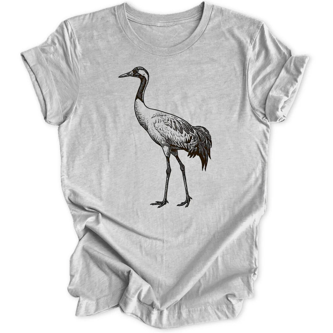 Crane Engraving - Sport Grey