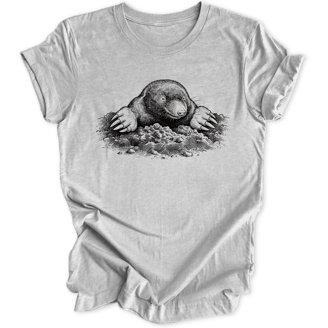 Maulwurf Woodcut - Sport Grey