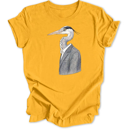 Anzug Reiher - Gold