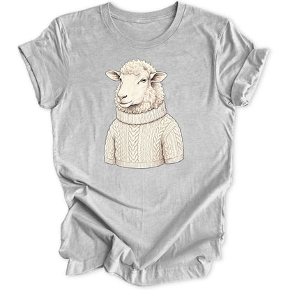 Wollpullover Schaf - Sport Grey