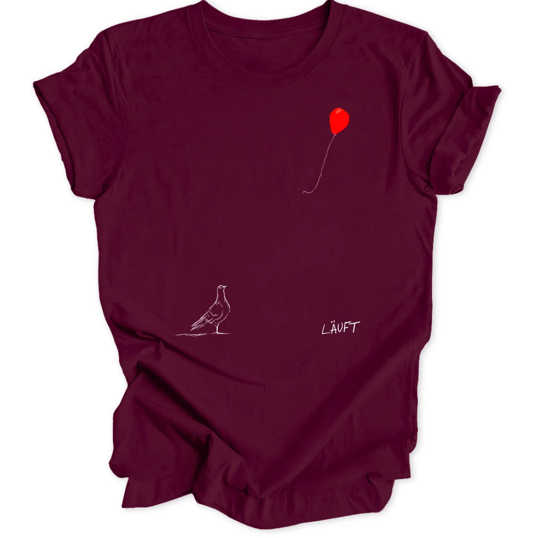 Balloon Pigeon - Maroon