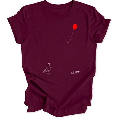 Balloon Pigeon - Maroon